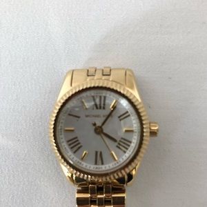 Michael Kors Lexington Gold-Tone Ladies Watch